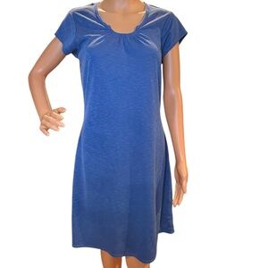 Woolrich Women's Blue Dress Medium Short sleeve